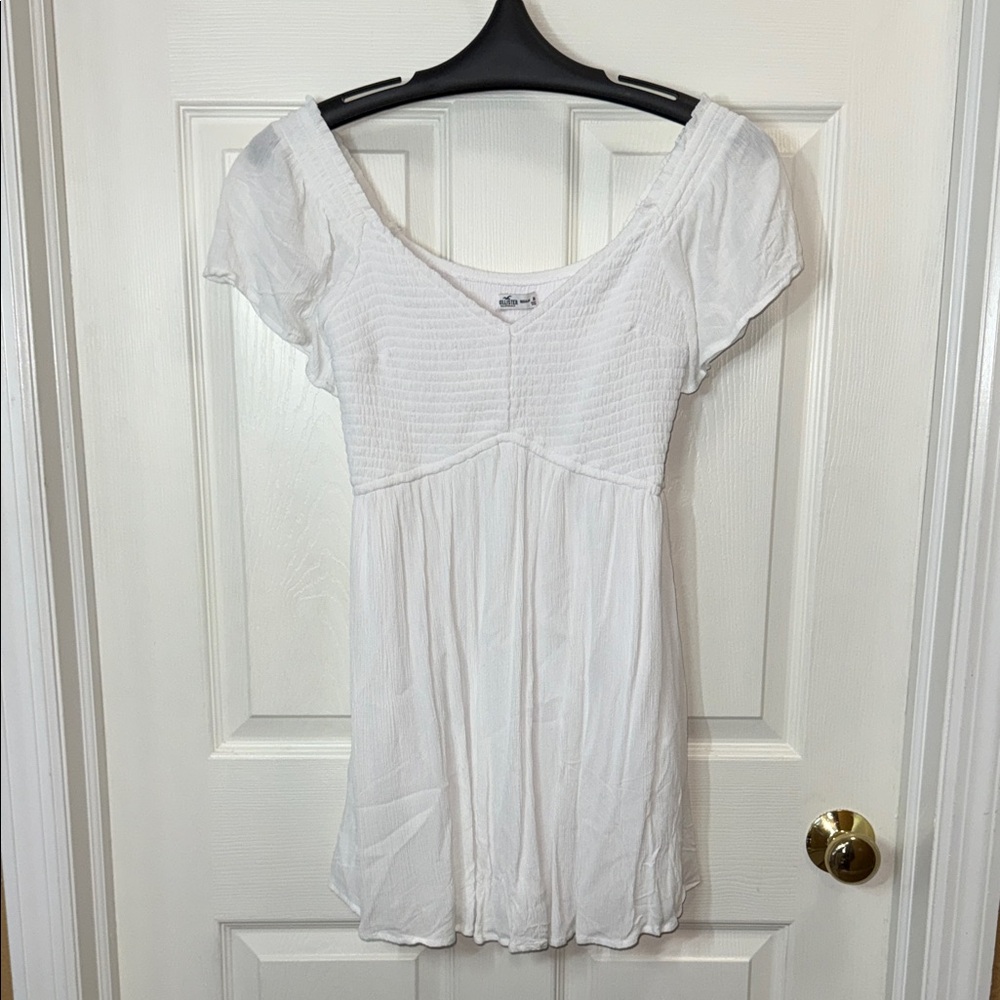 Hollister White Mini Dress